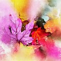 Watercolor Leaves Background High Resolution Images