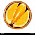 Wedges Orange Fruit Bowl