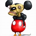 Weird Mickey Mouse Sketch