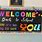 Welcome Board Decoration