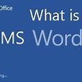 What Is the Full Form of MS Word