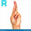 What Is the Letter R in Sign Language