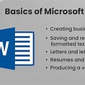 What Is the Purpose of MS Word