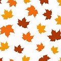 White Background with Maple Leaf Vector