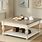 White Square Coffee Table