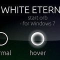 White Windows Start Orb