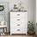 White 4 Drawer Dresser