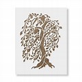 Willow Tree with Swing Stencil