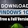 Windows 10 Free Download Full Version ISO