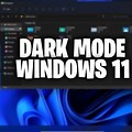 Windows 11 Dark Mode User Profile Picture