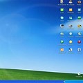 Windows XP Desktop Screen with Icon