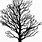 Winter Tree Silhouette Clip Art