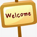 Wood Welcome Sign Clip Art