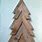 Wooden Christmas Trees to Make