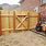 Wooden Fence Gates