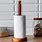 Wooden Paper Towel Holder