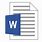 Word Folder Icon