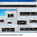 Word Segmentation Using MATLAB