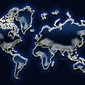 World Map Abstract HD Images