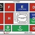 Xfinity Live Parking Lot Diagram