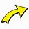 Yellow Arrow Icon