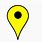 Yellow Map Pin Icon