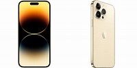 iOS Mobile Phone Gold Color