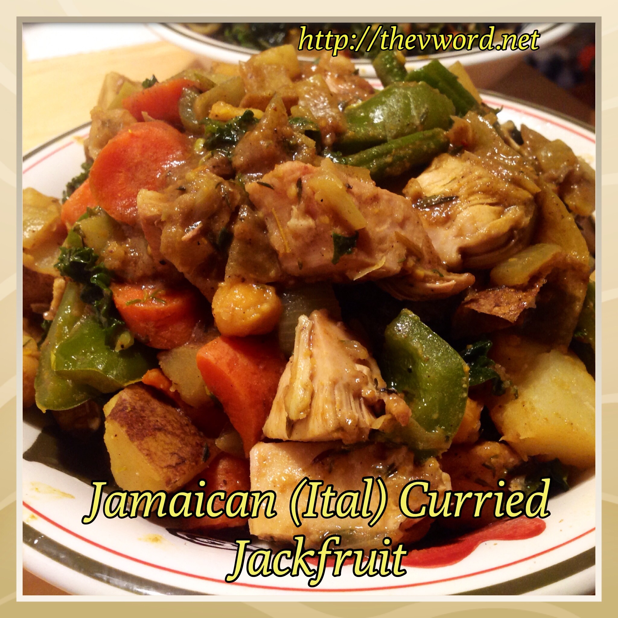 Vegan Jamaican Curried “Goat” Stew with Upton's Naturals Seitan | The 