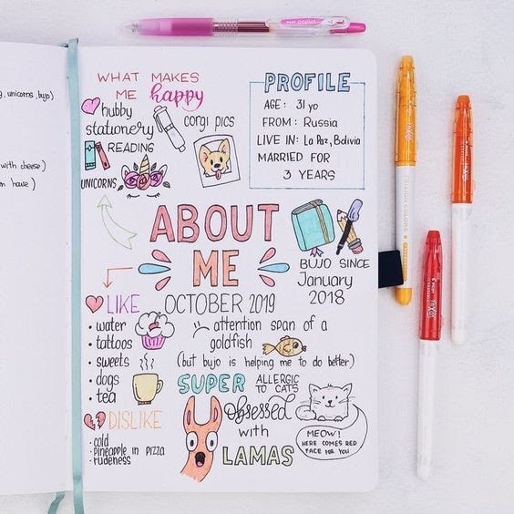 bullet journal doodles