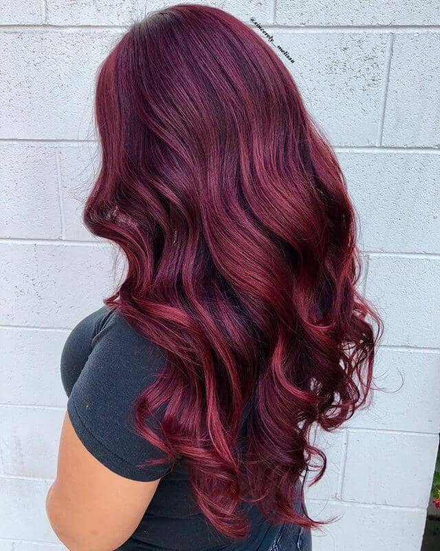  Pretty in Plum Autumn Color