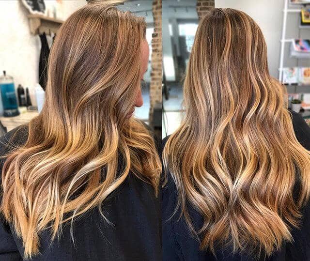 Bold and Beautiful Blonde Balayage