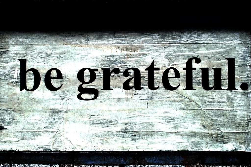 Being Grateful