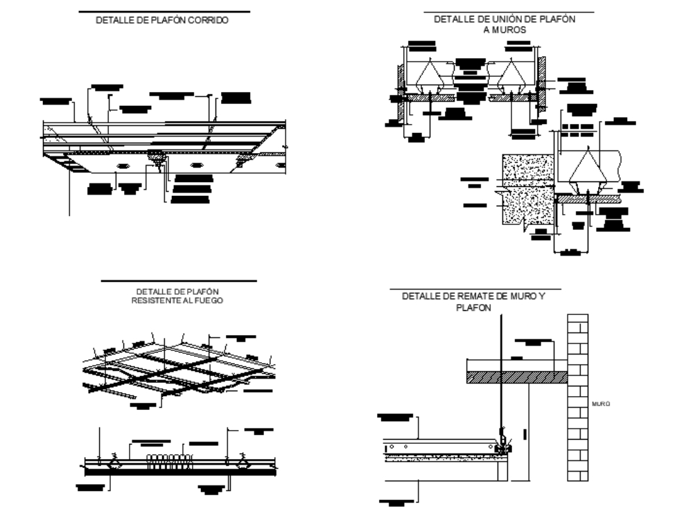 Détails du plafond dans AutoCAD | Téléchargement CAD gratuit (230.86 KB ...