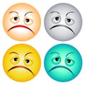 Worry faces