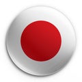 Badge - Japanese flag