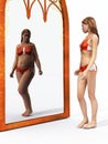 Eating disorder body image