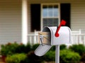 Mail Box in Front of a House