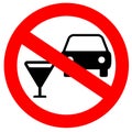 No drink and drive