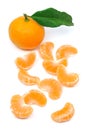 Perfect tangerine fruit