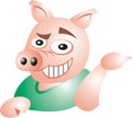 Sarcastic pig