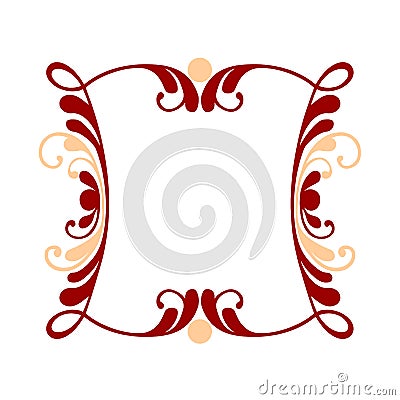 Decorative Border 02 Vector Illustration