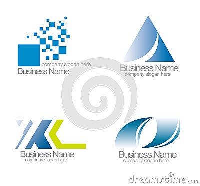 Enterprise vector logo Stock Photo