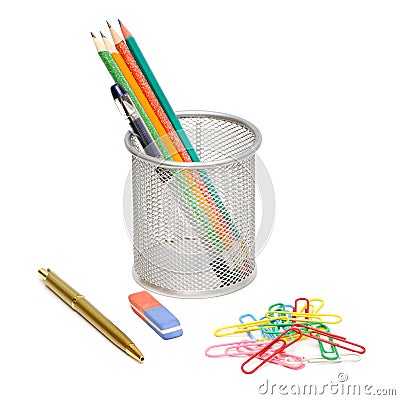 Stationery Stock Photo