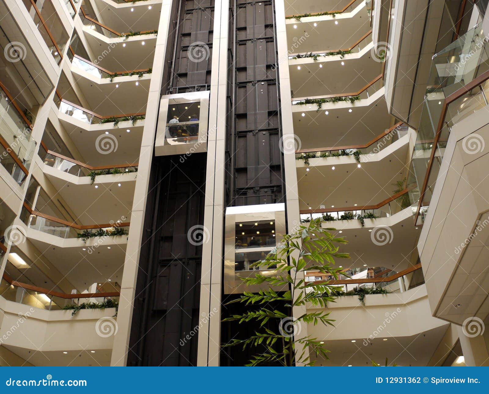 Office building atrium stock photo. Image of exposed - 12931362