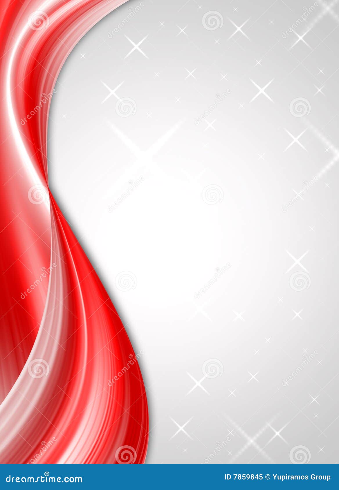 Red wave poster stock illustration. Illustration of modern - 7859845