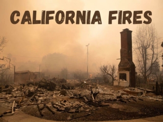 California wildfire forces