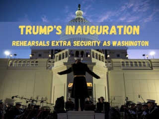 Trump's inauguration Rehearsals extra security as Washington