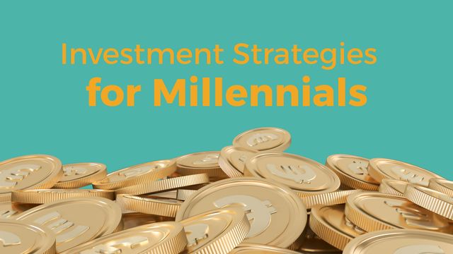 This visual emphasizes investment strategies tailored for millennials, depicted with a stack of euro coins against a blue background. Perfect for articles, blogs, financial websites, and presentations targeting financial literacy among young adults. Illustrates wealth management, savings, and economic growth efficiently.