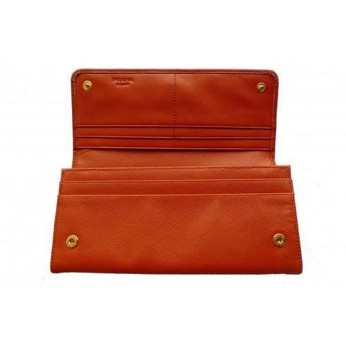 Leather Wallets Metal Button