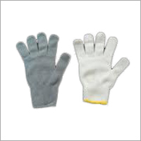 Mild Steel Nylon Knitted Gloves